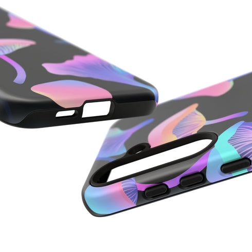 Electric Mushroomful iPhone Case